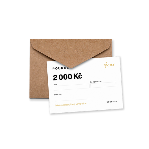 Vasky dárkový poukaz 2 000 Kč
