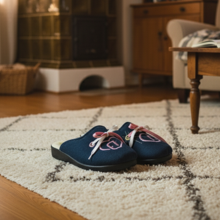 Pantofle Holly Blue Dožít Doma