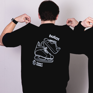 Triko Botas X Český Hokej Black